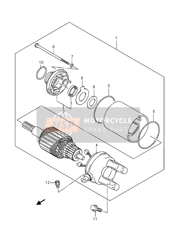 3110006H01, Startermotor, Suzuki, 0